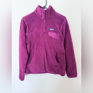 Patagonia Women’s re-tool snap T pullover size M